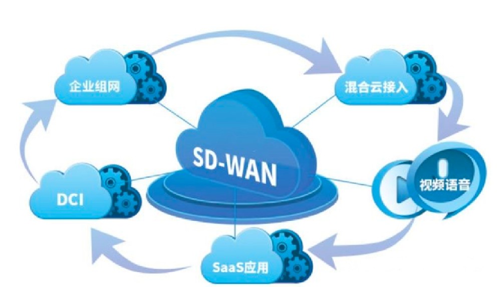 SD-WAN将组网与共享海外出口变成···